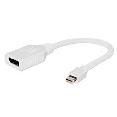 Cablexpert Mini Displayport Adapter White, A-MDPM-DPF-001-W