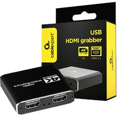 Cablexpert USB HDMI Grabber 4K Pass-Through HDMI, UHG-4K2-01