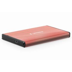 Gembird USB 3.0 2.5' Enclosure Brushed Aluminum Pink, EE2-U3S-3-P