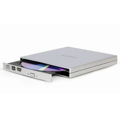 Gembird External USB Dvd Drive Silver, DVD-USB-02-SV