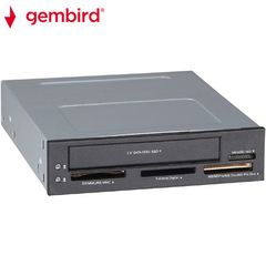 Gembird Internal USB Card Reader/Writer with Sata Port Black, FDI2-ALLIN1-03