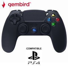 Gembird Wireless Game Controller for PC/Ps4 Black, JPD-PS4BT-01