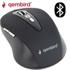 Gembird Bluetooth 6-Button Mouse Black, MUSWB-6B-01