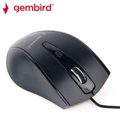 Gembird Optical Mouse Black, MUS-4B-02