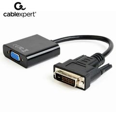 Cablexpert Dvi-D To Vga Adapter Cable Black Retail Pack, AB-DVID-VGAF-01