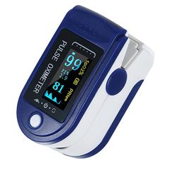 Lamtech Pulse Oximeter Blue/White, LAM111887