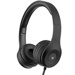 Lamtech Extra Bass Stereo Headphones with Mic Black, LAM020724