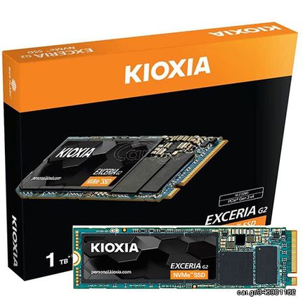 Kioxia Internal Ssd Exceria Gen2 Nvme M.2 2280 1Tb, LRC20Z001TG8