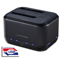 Lc Power Hdd Docking Station, LC-DOCK-U3-III