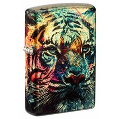 Zippo 46145 Painted Tiger Design