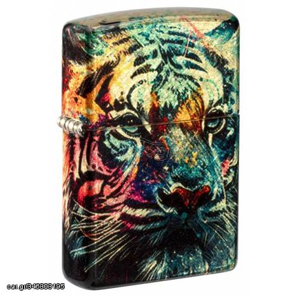 Zippo 46145 Painted Tiger Design