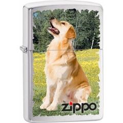 Zippo 200 Labrador Golden Retriever Design