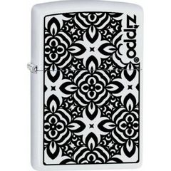 Zippo 214 Black Pattern Design