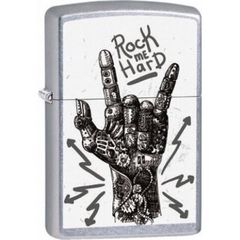 Zippo 207 Rock Hand Design