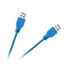 Καλώδιο USB 3.0 A-A M-M 1.8m Μπλε, DM-2900