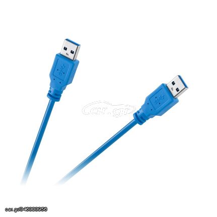 Καλώδιο USB 3.0 A-A M-M 1.8m Μπλε, DM-2900