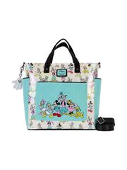 Loungefly Disney 100th: Mickey  Friends Classic AOP Convertible Tote Bag (WDTB2889)