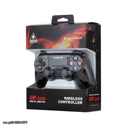 Ασύρματο Gamepad για PS4-PC GP-200 Krugerk'Matz, DM-0771