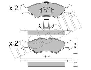 ΣΕΤ ΤΑΚΑΚΙΑ METELLI 22-0093-0