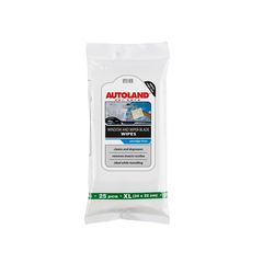 Μαντηλάκια καθαρισμού τζαμιών Glass cleaning wipes XL 25pcs Autoland AutoEuro