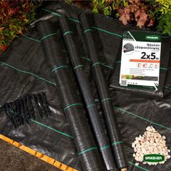 Νάυλον Εδαφοκάλυψης - Γεωύφασμα 2x5m GRASHER-thumb-2