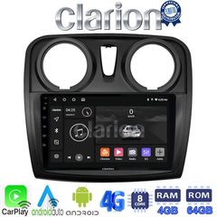 CLARION GL72457 Οθόνη OEM Multimedia Αυτοκινήτου για Dacia Santero 2012 > 2019 (CarPlay/AndroidAuto/BT/GPS/WIFI/GPRS)