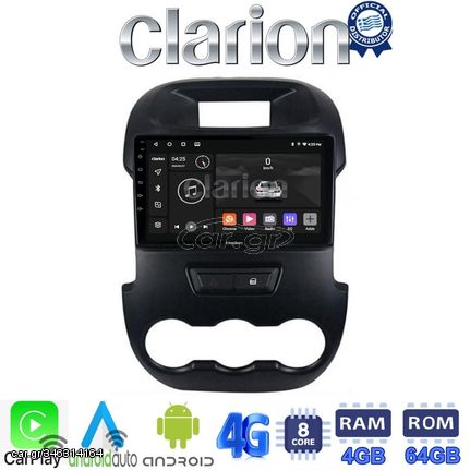 CLARION GL72245 Οθόνη OEM Multimedia Αυτοκινήτου για Ford Ranger 2011 > 2015 (CarPlay/AndroidAuto/BT/GPS/WIFI/GPRS)