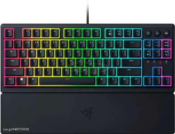 RAZER ORNATA V3 TENKEYLESS - Mecha Membrane Gaming Keyboard - Low Profile - UV COATED KEYCAPS - US