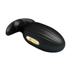 Pretty Love JEFFERSON Vibrating Electro Butt Plug BLACK-thumb-3