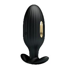 Pretty Love JEFFERSON Vibrating Electro Butt Plug BLACK-thumb-7