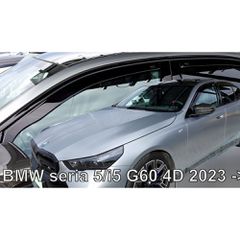 Heko ΣΕΤ ΑΝΕΜΟΘΡΑΥΣΤΕΣ ΓΙΑ BMW ΣΕΙΡΑ 5/i5 G60 4D 2023+ ΑΠΟ ΕΥΚΑΜΠΤΟ ΦΙΜΕ ΠΛΑΣΤΙΚΟ HEKO - 4 ΤΕΜ ΑΝΕΜ.SET11002