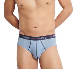 Sloggi Start Midi Ανδρικά Σλιπ Σετ 2 Τεμ Μονόχρωμα Πολύχρωμο - 10206949-V022