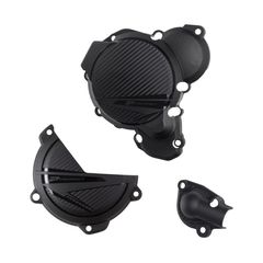 Προστατευτικα Καπακια Κινητηρα Ktm Exc 300 24-25, Exc 250 24-25, Husqvarna Te 250/300 24-25 Μαυρο | Polisport