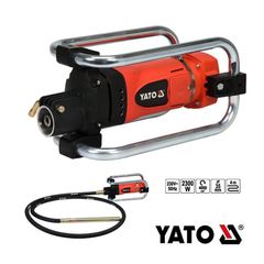 YT-82601 Δονητής Μπετού 2300W 20182601 - ΣΥΜΠΙΕΣΤΕΣ ΕΔΑΦΟΥΣ - YATO (#20182601)