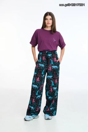 PCP Woman Trousers Printed - Candy Tiger| PCP Γυναικειο Παντελονι Εμπριμε - Candy Tiger