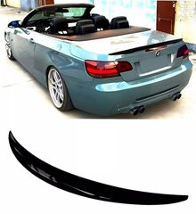 Αεροτομή Πορτ Παγκάζ Για Bmw 3 E93 05-11 Cabrio M-Performance Look Lipspoiler Από Abs Πλαστικό Μαύρη Γυαλιστερή