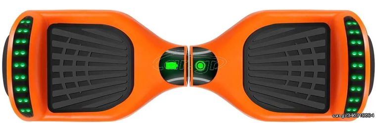 Rose '24 HOVERBOARD TRANSFORMERS BLUETOOTH AND LED ΗΛΕΚΤΡΙΚΟ ΠΑΤΙΝΙ ORANGE 6,5 INCH