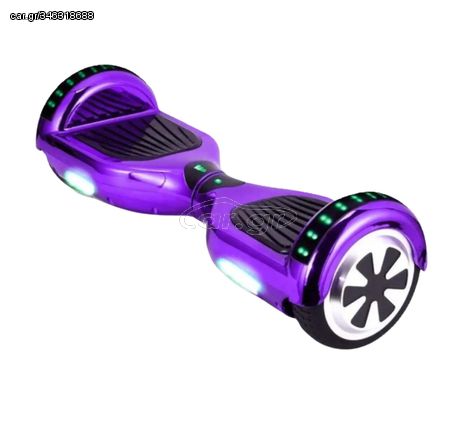 Rose '24 HOVERBOARD TRANSFORMERS BLUETOOTH AND LED ΗΛΕΚΤΡΙΚΟ ΠΑΤΙΝΙ PURPLE 6,5 INCH