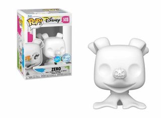 Funko Pop! Disney: The Nightmare Before Christmas - Zero (DIY) (White) (Special Edition) 1418 Vinyl Figure