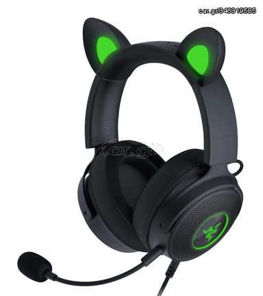 Razer KRAKEN KITTY V2 PRO - Black - RGB - USB 7.1 Gaming Headset - Kitty, Bear, Bunny Ears