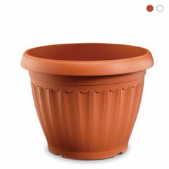 PLASTONA Corfu 655 Γλάστρα Στρόγγυλη 61t 55x42cm