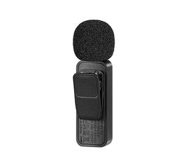 BOYA BY-V10 Wireless Lavalier Microphone for Android Mini Lapel USB-C connection-thumb-2