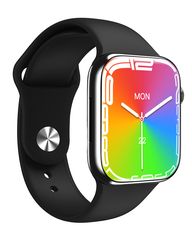 INTIME smartwatch 7 Max, 1.99", IP67, heart rate, ηχείο & mic, μαύρο