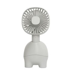 Designnest PetFan |MUID| Ανεμιστήρας USB σε σχήμα ζωάκι αλπακά Γκρι
