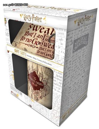 Pyramid - Harry Potter Marauders Map Mug/Coaster/Keychain Gift Set (GP85145)