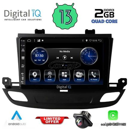 MEGASOUND - DIGITAL IQ BXH 3493_CPA (9inc) MULTIMEDIA TABLET for OPEL INSIGNIA mod.2018>