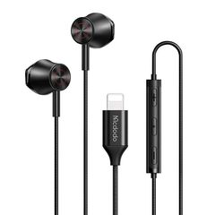 Wired earphones Mcdodo HP-4080, lightning (black)