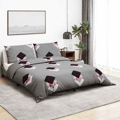 vidaXL Σετ Παπλωματοθήκης Πολύχρωμο 225x220 εκ. Βαμβακερό