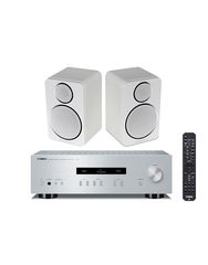 YAMAHA A-S201 (S) Bundle με Hχεία Wharfedale DX-2 White