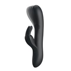 Pretty Love DYLAN Rabbit Vibrator BLACK-thumb-2